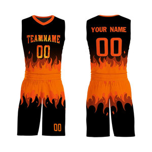 ชุดเสื้อบาสเก็ตบอลและกางเกงขาสั้นแบบกลับด้านได้ พิมพ์ลายชื่อทีมแบบ Sublimated เบอร์ 00 คอวี แขนกุด ระบายเหงื่อได้ดี สำหรับผู้ใหญ่ ใส่ได้ทั้งชายและหญิง - Product Image 3