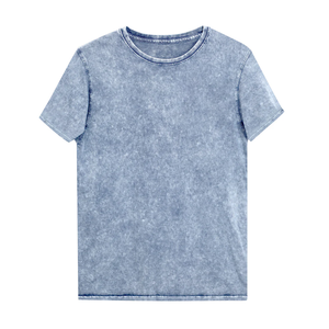 Camiseta de alta calidad con efecto acid wash para hombre, la más vendida, recién llegada, precio económico, diseño asequible, tallas grandes, camisetas con efecto acid wash para hombre - Product Image 2