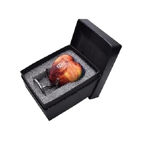 Luxury Aluminum Heart Cremation <b>Memorial</b> <b>Keepsake</b> Urn Ash Holder Featuring Durable Artistic Premium Appearance - Product Image 1