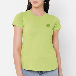 T-shirt pour femme de qualité supérieure, 100% coton, tissu respirant et doux, look tendance, vêtements décontractés pour femmes - Product Image 1