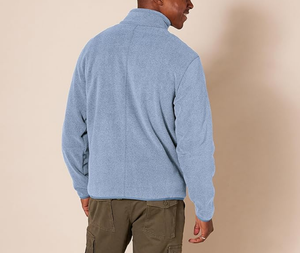 Best Selling OEM Fashionable <b>Fleece</b> Jacket for Men Winter Warm Casual Outdoor Jacket Outwear Full-Zip Polar 100% Polyester - Product Image 5