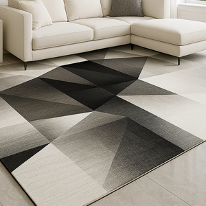 Tapis de qualité supérieure qui est brillant à partir de polyester de haute qualité. Facile à nettoyer. Antidérapant. Anti-allergique et pour une utilisation en intérieur - Product Image 4