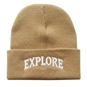 Bonnet décontracté personnalisé pour hommes, tricoté jacquard, logo brodé sur mesure, léger et chaud, vente en gros - Product Image 5