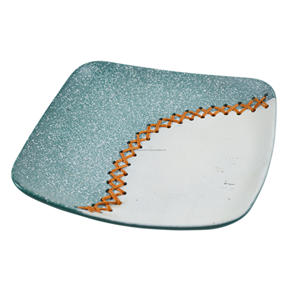 Bandeja metálica de aluminio para decoración del hogar, bandeja decorativa para fiestas, bodas y festivas - Product Image 3