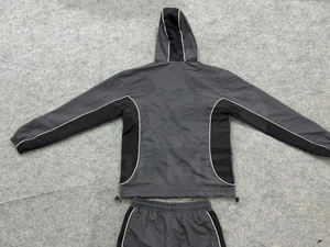 Conjunto Deportivo de Alta Calidad para Hombre, Chaqueta y Pantalones con Cordón Ajustable, 100% Nailon, Impermeable, con Líneas Reflectantes, Cortavientos, Modelo 2026 - Product Image 5