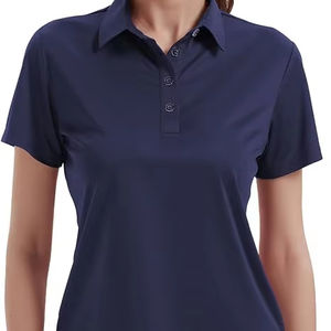 Pantalones de golf 100% microfibra para mujer, de secado rápido, elásticos, transpirables, estilo casual, tipo polo. - Product Image 1