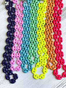 เครื่องประดับตกแต่งรูปโซ่เรซิ่นทำมือ - Product Image 3