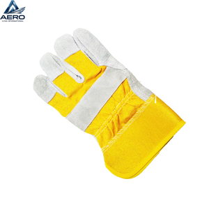 Guantes de Trabajo de Cuero Puro, Guantes de Seguridad para Hombre, Guantes de Trabajo de Primera Calidad en Venta - Product Image 2