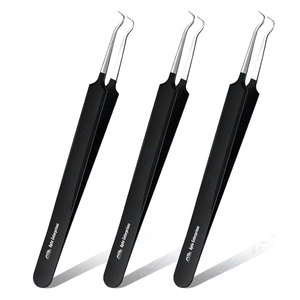 Herramientas para extraer puntos negros y espinillas, kit de herramientas para extraer puntos negros de la cara y la nariz, extractor de acné facial. - Product Image 1