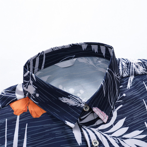 Camisa Hawaiana con Estampado Floral para Hombre, Cuello con Solapa y Botones, Manga Corta, Informal y Cómoda para el Verano, Venta en Línea - Product Image 4