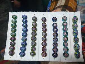 Cuentas de Vidrio Redondas Hechas a Mano de 12 mm para la Fabricación de Joyas, Manualidades y Decoración, Fabricante Mayorista OEM con Suministro a Granel para Exportación Mundial - Product Image 4