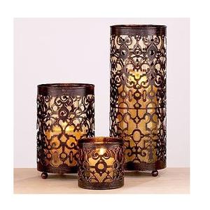 Pot en métal personnalisé pour bougies, prix usine, disponible en différentes couleurs et designs - Product Image 1