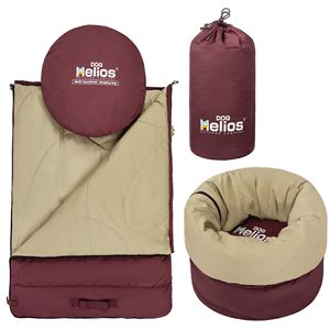 Tappetino da Viaggio 2-in-1 Convertibile per Cani e Letto da Campeggio Arrotondato con Funzione di Trasformazione - Product Image 1