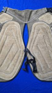 Delantal de cuero hecho a mano para herradores, el más vendido, ajustable, equipo veterinario - Product Image 5
