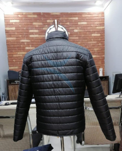 ORCAFITS Top Trending Puffer Jacket <b>Zipper</b> Closure Windproof Casual Winter <b>Coat</b> Regular Fit Polyester Material Left Sleeve Logo - Product Image 2