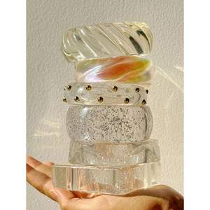 Pendientes de Resina Étnicos de Diseño para Mujer, Hechos a Mano, Joyería de Moda Etérea - Product Image 6