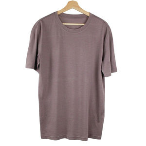 เสื้อยืดโอเวอร์ไซส์ผู้ชาย ผ้าฝ้ายพรีเมียม 100% สำหรับออกกำลังกาย ใส่สบาย พิมพ์ลายได้ รับผลิตตามแบบ OEM บริการสั่งทำพิเศษ เป็นมิตรต่อสิ่งแวดล้อม ขายส่ง - Product Image 5