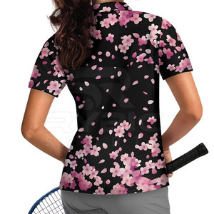 Camisetas Polo Personalizadas al por Mayor para Mujer, con Diseño Impreso, Hechas con Tela Ligera para Uso Activo y Eventos Empresariales - Product Image 4