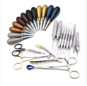 Kit de chirurgie orale manuelle pour implants dentaires de qualité supérieure, instruments chirurgicaux dentaires en acier inoxydable allemand - Product Image 4