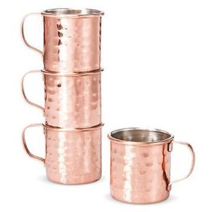Elegant Hammered <b>Copper</b> Moscow Mule Mug Handmade Cocktail Drinkware <b>Cup</b> for Juice Whiskey Beer and Mocktails - Product Image 2