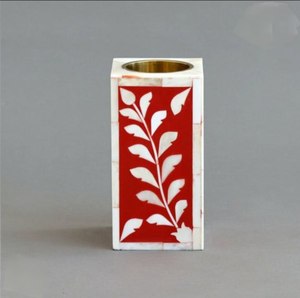 Premium Design Bakhoor Burner With Bone & Resin Inlay Design For <b>Home</b> & Living Room Freshness Mubkhar Fragrance At best Price - Product Image 5