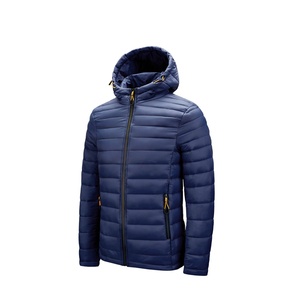 Blouson Bomber Homme Nouveau Modèle Hiver Col Montant Fermeture Éclair Extérieur Polyester/Coton Rembourrage 100% Fibre de Polyester Grandes Tailles Style Urbain - Product Image 5