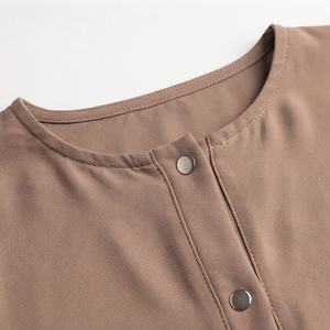 Elegante Abaya de Fiesta de Poliéster de Talla Grande, Larga hasta el Suelo, de Corte Holgado, Venta al por Mayor, Vestido Musulmán para Eventos, Estilo de Moda Modesta - Product Image 4