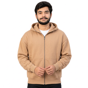 Hoodies personnalisés pour hommes, en molleton, avec impression puff, marque de mode sur mesure pour les marques américaines. - Product Image 2