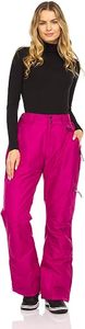 Pantalones de esquí impermeables de forro polar transpirable para mujer, de cintura media, con aislamiento para invierno, estilo cargo, para exteriores, fabricados a medida - Product Image 2