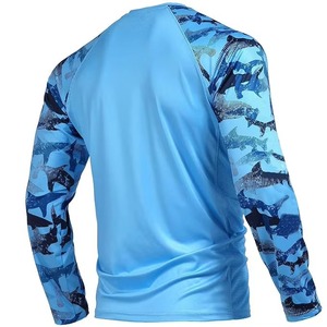 Chemises de pêche UPF 50 personnalisées par sublimation, grandes tailles, jersey de pêche pour homme, séchage rapide, manches longues, meilleure qualité - Product Image 3
