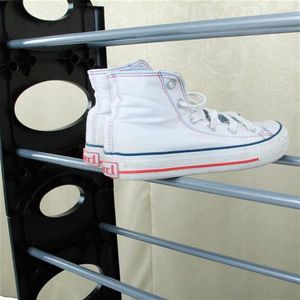 Mobiletto Portascarpe Moderno Stile Fattoria per 18 Paia, Arredamento per Soggiorno, in Ferro - Product Image 6