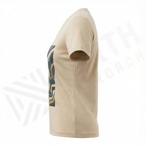 T-shirt pour femme à manches courtes et col en V, coton biologique de luxe, pré-rétréci, qualité supérieure, coupe décontractée, couleur personnalisable - Product Image 3