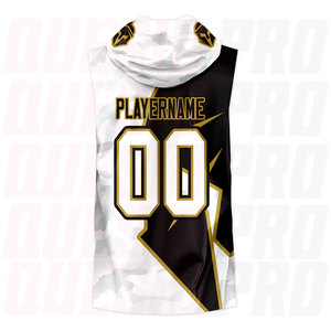 Hooded Compression 7v7 Custom Flag Football Jersey Custom Flag Football Jerseys Any Logos, Numbers, Names or Colors Shirts - Product Image 3