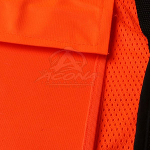 Chaleco de Trabajo Reflectante para Hombre con Tiras de Alta Visibilidad, 100% Poliéster, Transpirable, de Secado Rápido, Bolsillos Seguros, Certificado CE, Industrial - Product Image 4
