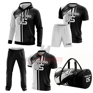 Tenues de football personnalisées confortables pour les équipes universitaires avec options d'impression complètes, maillots de football pour hommes, vêtements de sport - Product Image 2