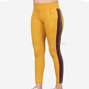 เลกกิ้งโยคะเอวยางยืดขายดี ผลิตจากโรงงาน รับผลิตตามสีและขนาดที่ต้องการ - Product Image 3