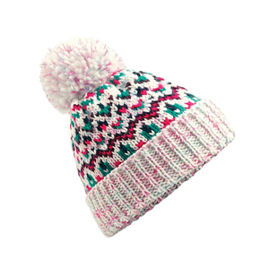 Unisex Solid Color Knit Beanie Hat 100% Acrylic Cuffed <b>Winter</b> <b>Cap</b> Casual Style for Adults Gray Pom Pom - Product Image 4
