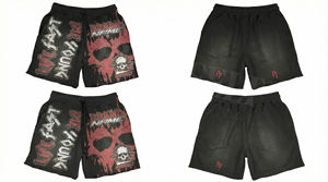 Fabricante de Ropa Personalizada, Pantalones Cortos de Verano para Hombre, Estilo Urbano, Transpirables, 100% Algodón - Product Image 6