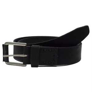Ceinture unisexe pour homme en cuir de vache véritable souple avec boucle à ardillon anti-rayures, longueur personnalisable pour adultes - Product Image 1