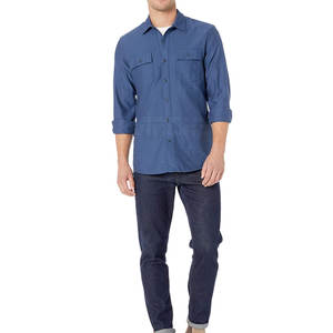 เสื้อเชิ้ตผู้ชายแห้งเร็ว ทนทาน น้ำหนักเบา สวมใส่สบาย แขนยาว แฟชั่นสตรีทแวร์ - Product Image 4