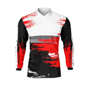 Maillot de VTT imprimé sans couture de haute qualité pour hommes et femmes, léger, respirant, vêtements de sport OEM ODM - Product Image 1