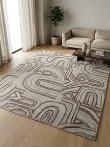 High Selling Handmade Persian Wool Modern Floral Oushak Rug High Pile Latex Backing Non-Slip Washable Home Decor Living Room - Product Image 2