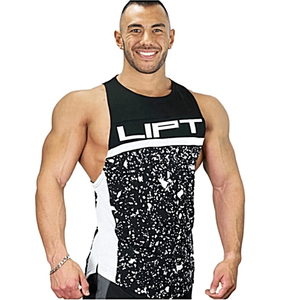 Oem Mens Tank Top Low Price Custom Print Cotton Fitness Men Workout Muscle Tank Top Men 2026 - Product Image 2
