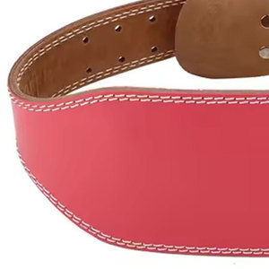<b>PU</b> Leather Base Fabric Weightlifting Fitness Belt/Gym Waist Belts Wholesale Price 2026 Training Gym Belt - Product Image 3