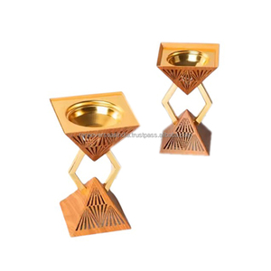 Quemador de incienso Bakhoor de estilo árabe, soporte de incienso de carbón de Metal para fragancia casera disponible en varios diseños y acabados - Product Image 3