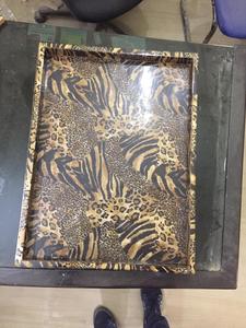 Modern Resin <b>Storage</b> Tray Rectangle Lacquered Finish Durable Single Compartment <b>Table</b> Organizer - Product Image 4
