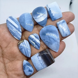 Ópalo Azul Natural Cabujón, Piedra Preciosa Suelta en Formas y Tamaños Variados, Lote de Ópalo Azul para Fabricación de Joyas - Product Image 2