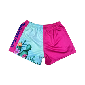 Shorts de rugby unisexes personnalisés OEM 2026, impression par sublimation bicolore, respirants, pour adultes - Product Image 2