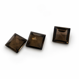 Quartz fumé naturel de qualité supérieure, taille coussin, facetté, marron, prix d'usine, pour la fabrication de bijoux, prix de gros par lot - Product Image 3