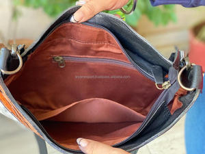 Nouveau sac à bandoulière en cuir de vachette outillé élégant occidental Offre Spéciale les femmes sac à bandoulière en cuir véritable sculpté à la main - Product Image 6